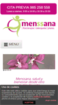 Mobile Screenshot of menssana.es